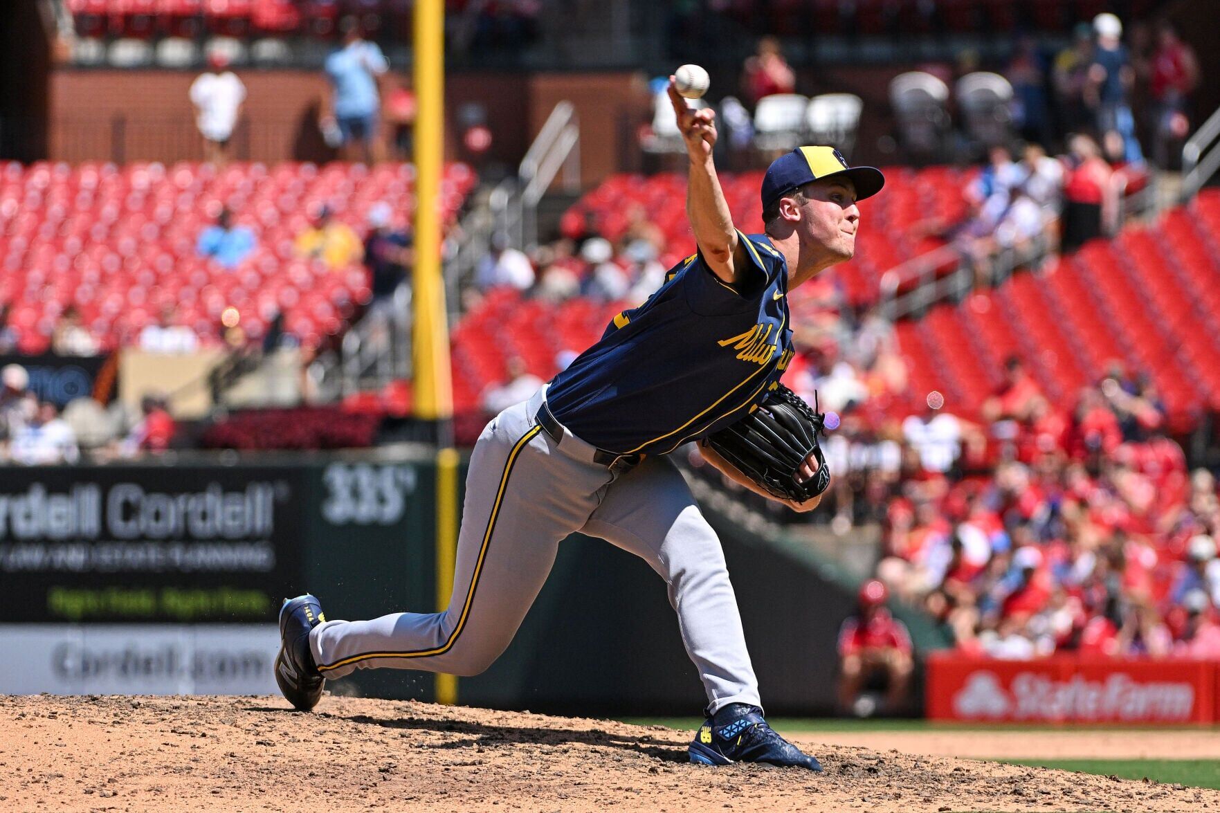 Photos: Brewers ace Jacob Misiorowski in action during 2026 season