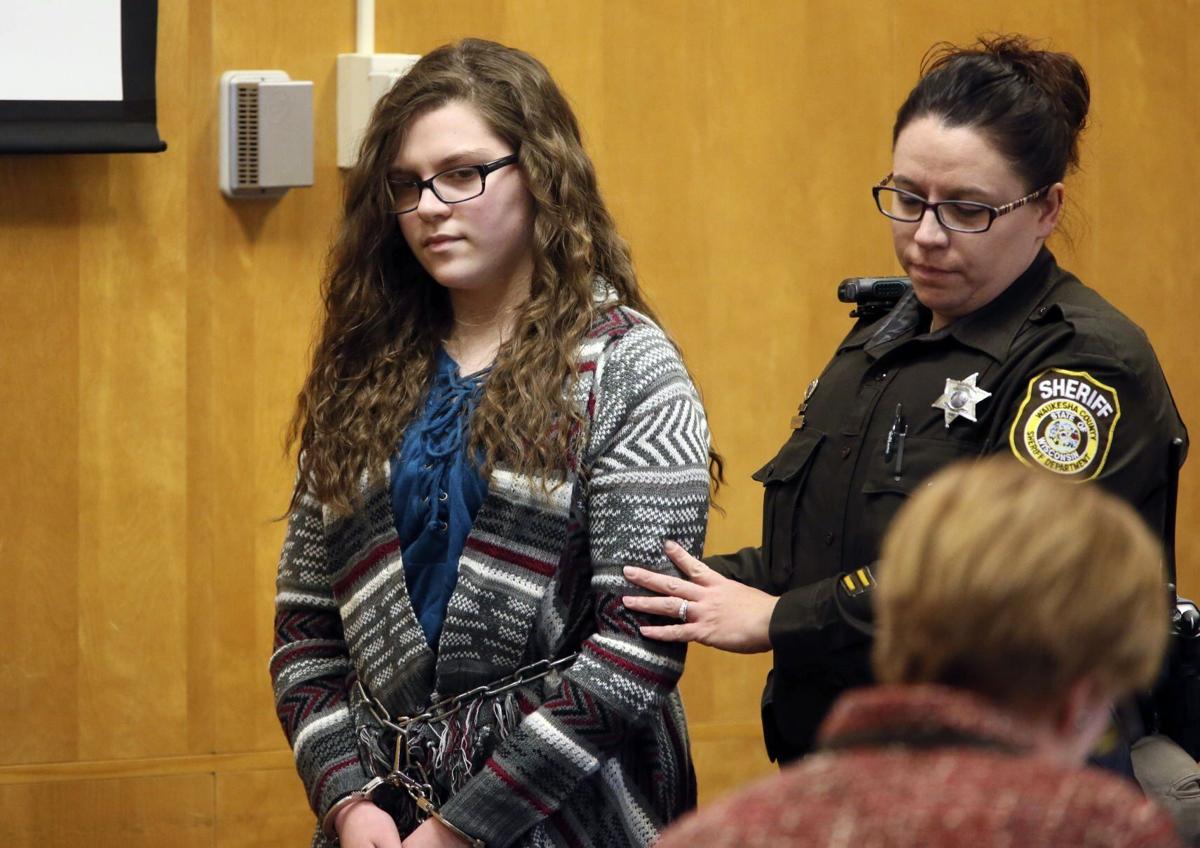 Anissa Weier sentencing, MJS photo