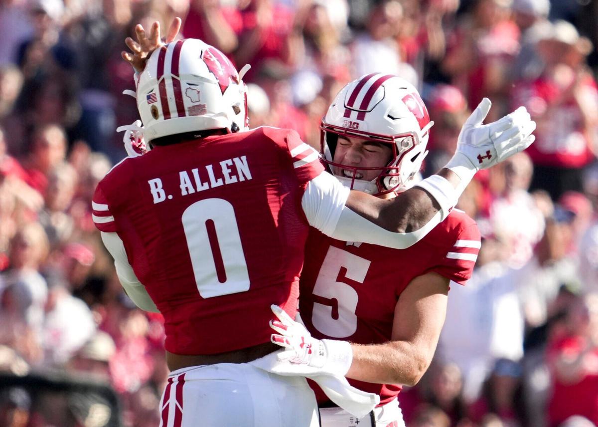 Graham Mertz, Braelon Allen - UW vs. Purdue