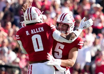 Graham Mertz, Braelon Allen - UW vs. Purdue