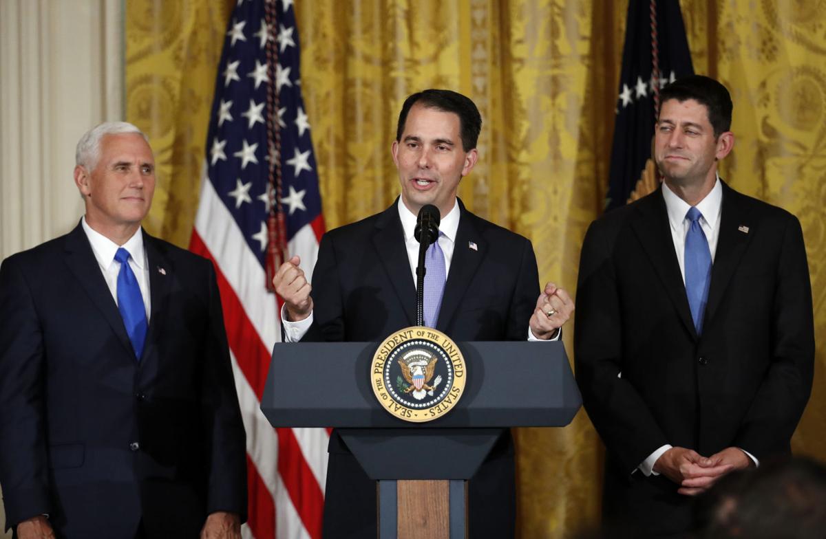 Walker Foxconn bill signing