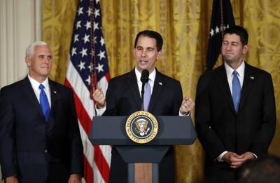 Walker Foxconn bill signing