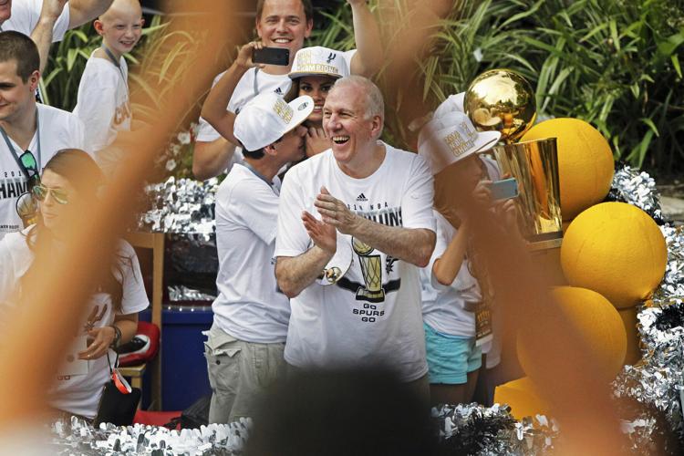 Spurs Popovich Basketball