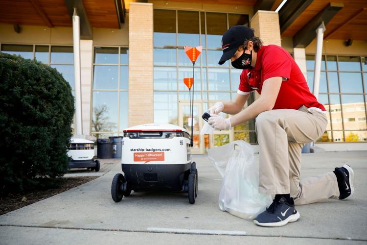 Starship robot UW-Madison campus