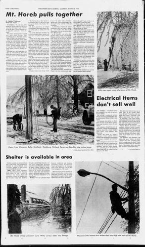 March 1976 ice storm page