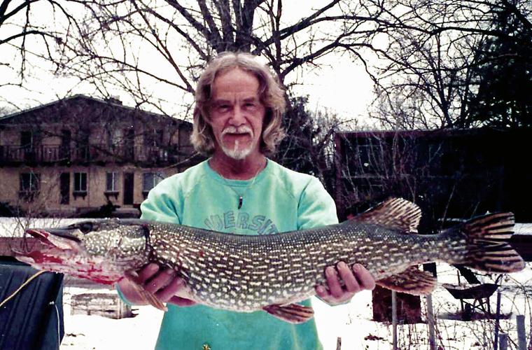 Roger with fish 1993.jpg