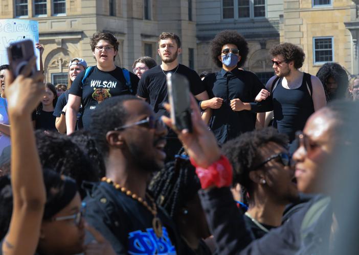 More than 500 students and faculty march in protest of UW-Madison's response to demands