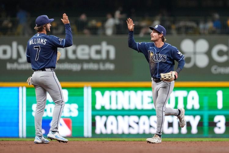 Rays Brewers Baseball