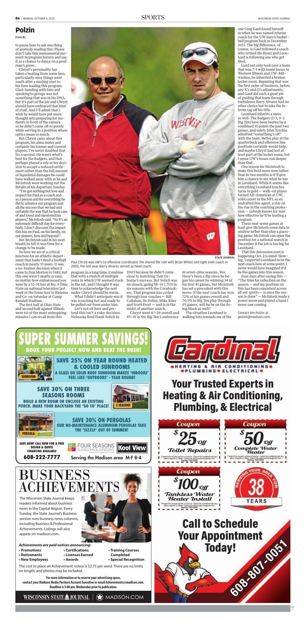 7. Oct. 3, 2022 - Sports jump