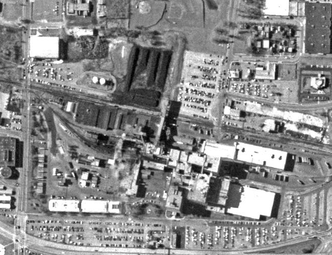 Oscar Mayer coal pile 1976