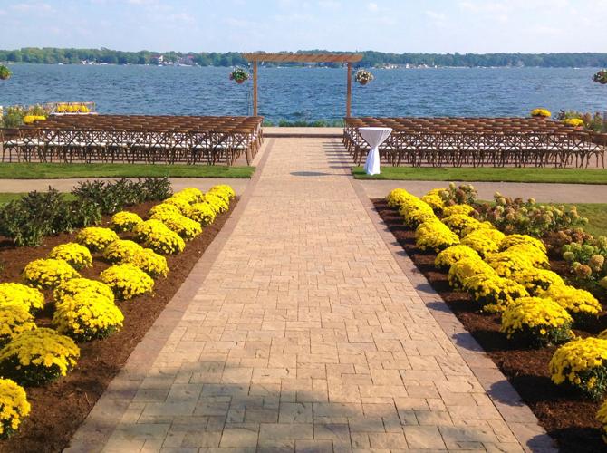 Lake Lawn Resort wedding site