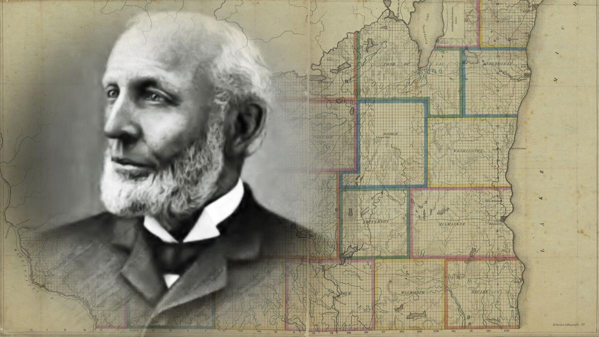 Map of Wisconsin Territory : exhibiting the sections, ranges, to