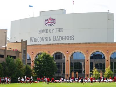 Wide shot, Camp Randall north end