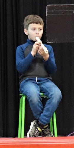 Fontana Elementary School third-grader Lukas Mereness