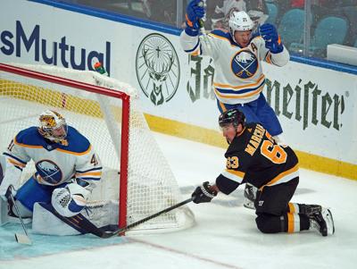 Buffalo Sabres take on the Boston Bruins