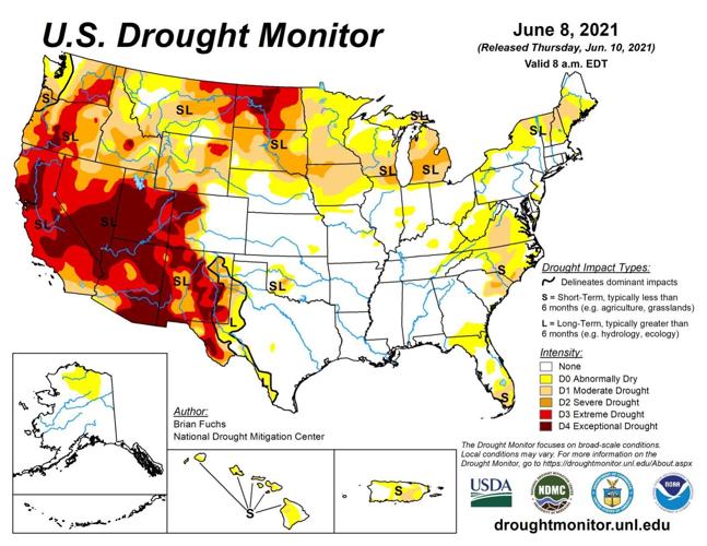 U.S. drought monitor