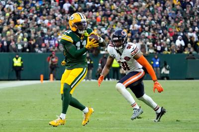 Bears Packers - Jayden Reed