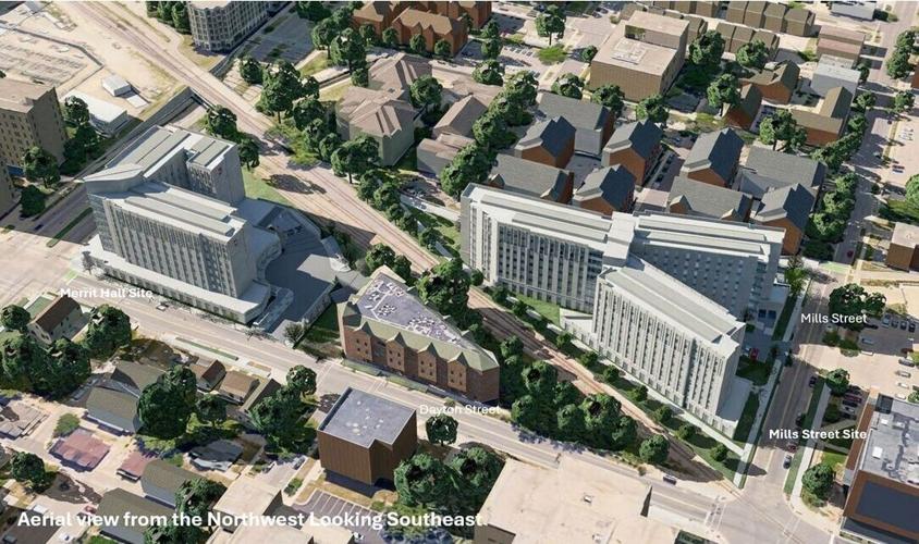 Madison dorm preliminary rendering