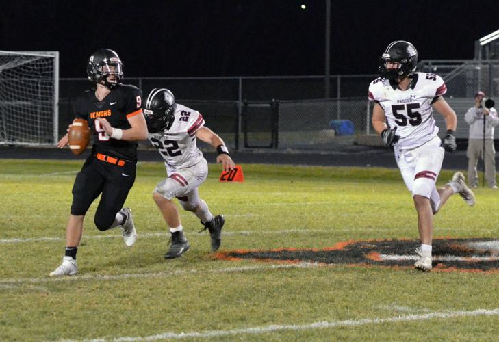 Badger football pulls off comeback victory against rival Burlington