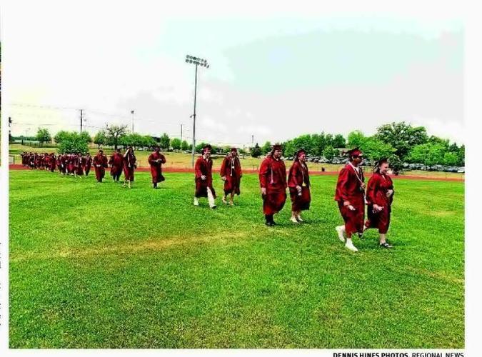 BADGER HIGH SCHOOL GRADUATES RECEIVE THEIR DIPLOMAS
