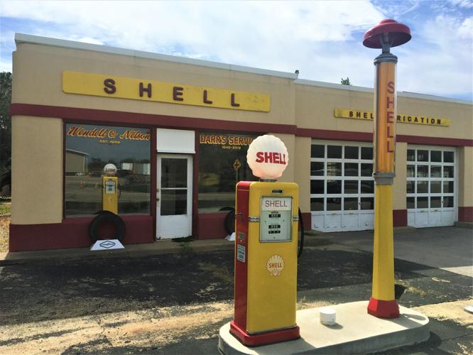 Wendell C. "W.C." Nelson/Darr's Service Shell Station, W6071 U.S. Hwy. 12, Town of LaGrange