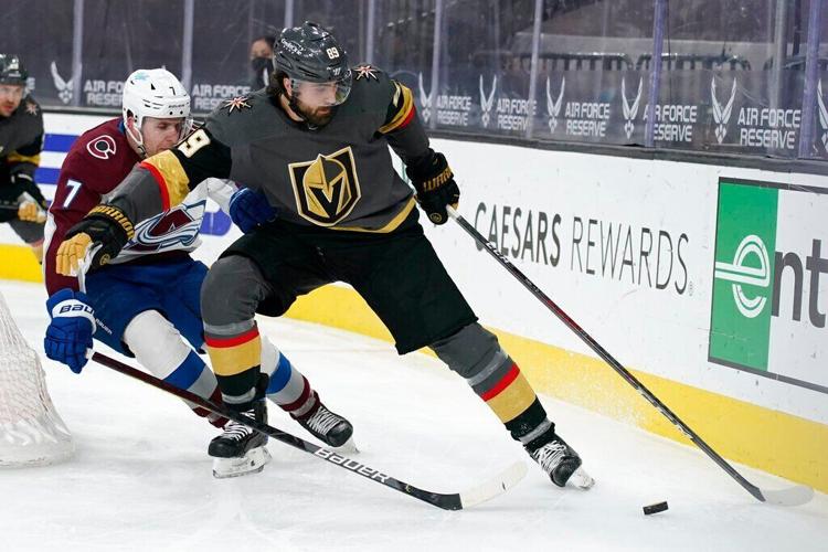 Avalanche Golden Knights Hockey