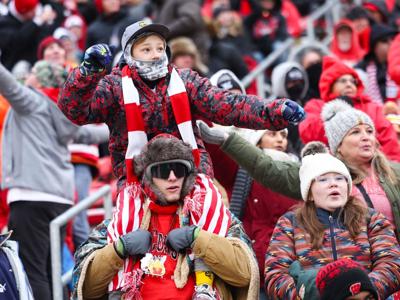 Camp Randall fans