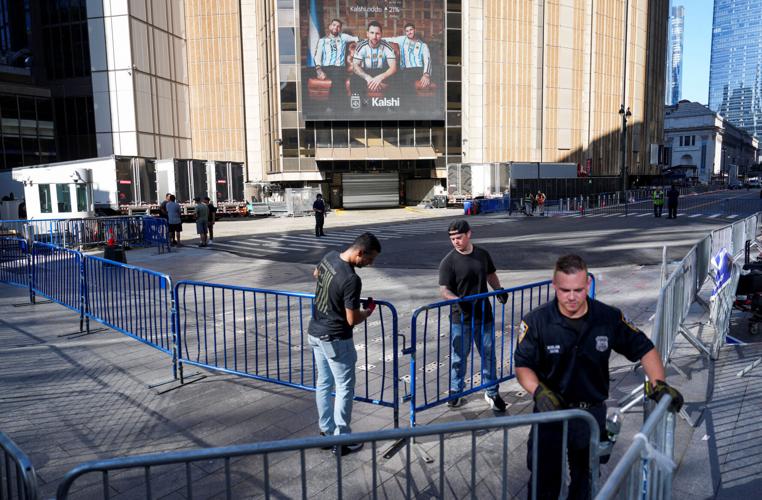 Madison Square Garden, ahead of a reported wedding between Taylor Swift and Travis Kelce