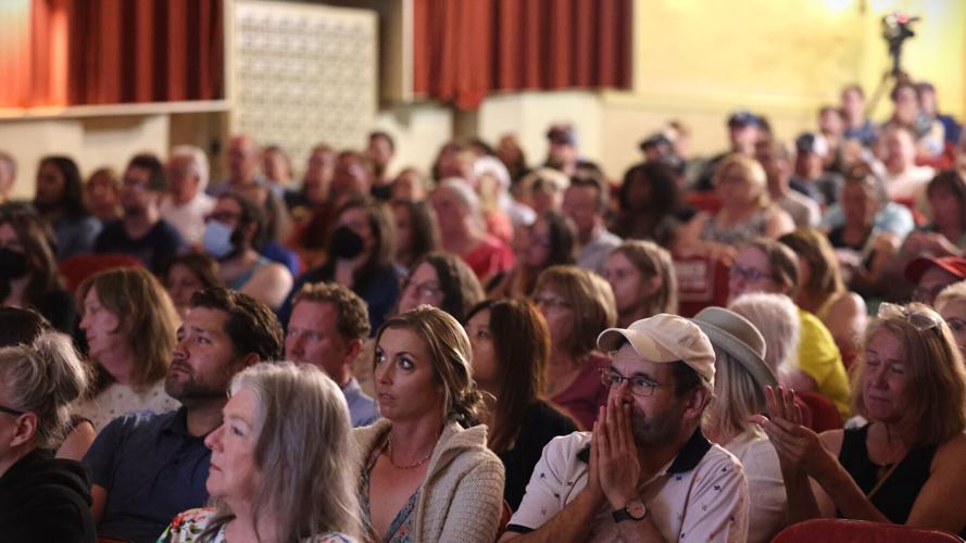 Audience members at Rhode Center