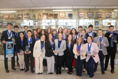 Badger High School DECA students compete in state conference