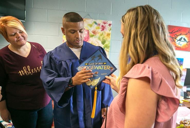 Makia Burke graduation