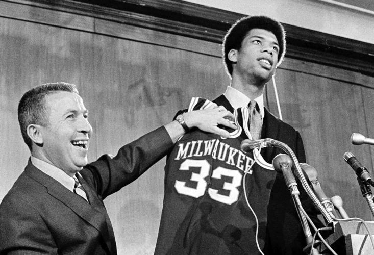 John Erickson, Lew Alcindor, Bucks after draft, AP generic file photo