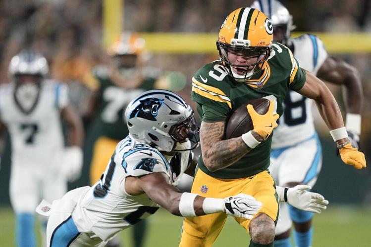 Packers vs. Panthers - WSJ sports cover photo