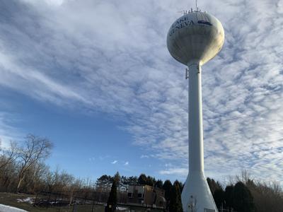 Center Street water tower