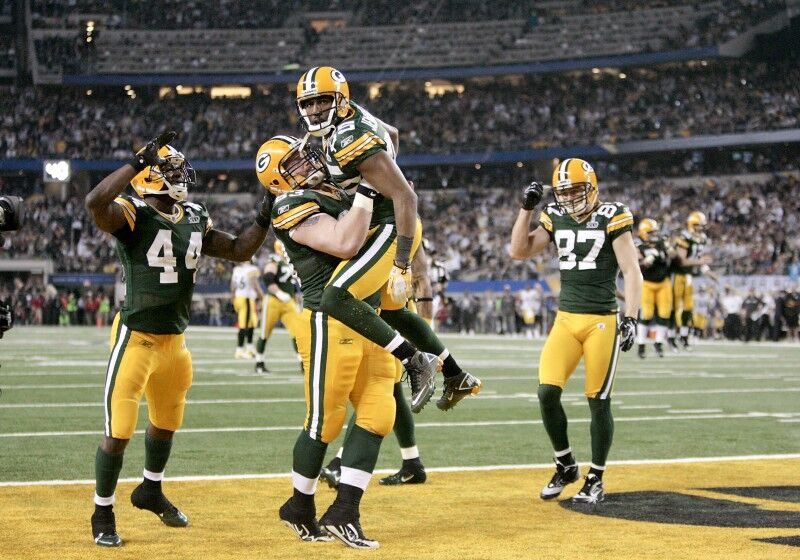 Greg Jennings, Scott Wells, Packers vs. Steelers, Super Bowl XLV