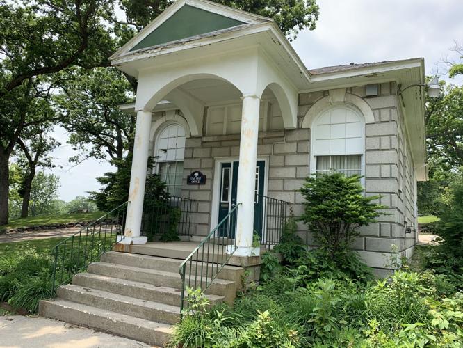 Several projects are being planned for Oak Hill Cemetery including a two-phase renovation to the main office building