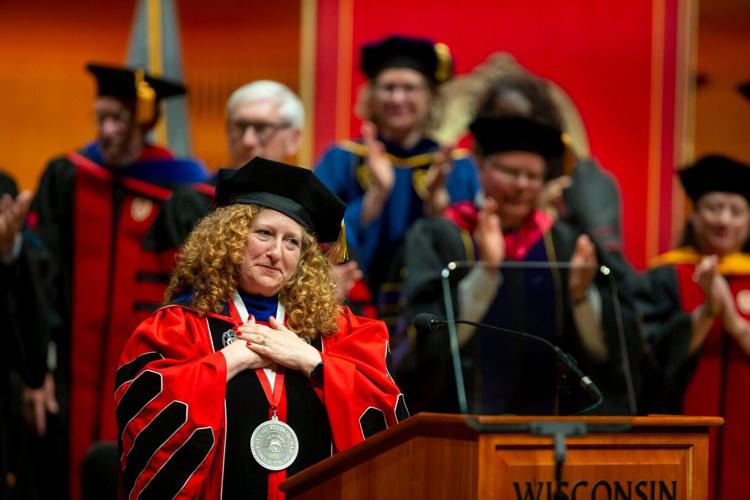 UW-Madison holds investiture ceremony for Chancellor Jennifer Mnookin