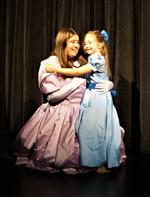 "Peter Pan and Wendy" - Mrs. Darling and a younger Wendy