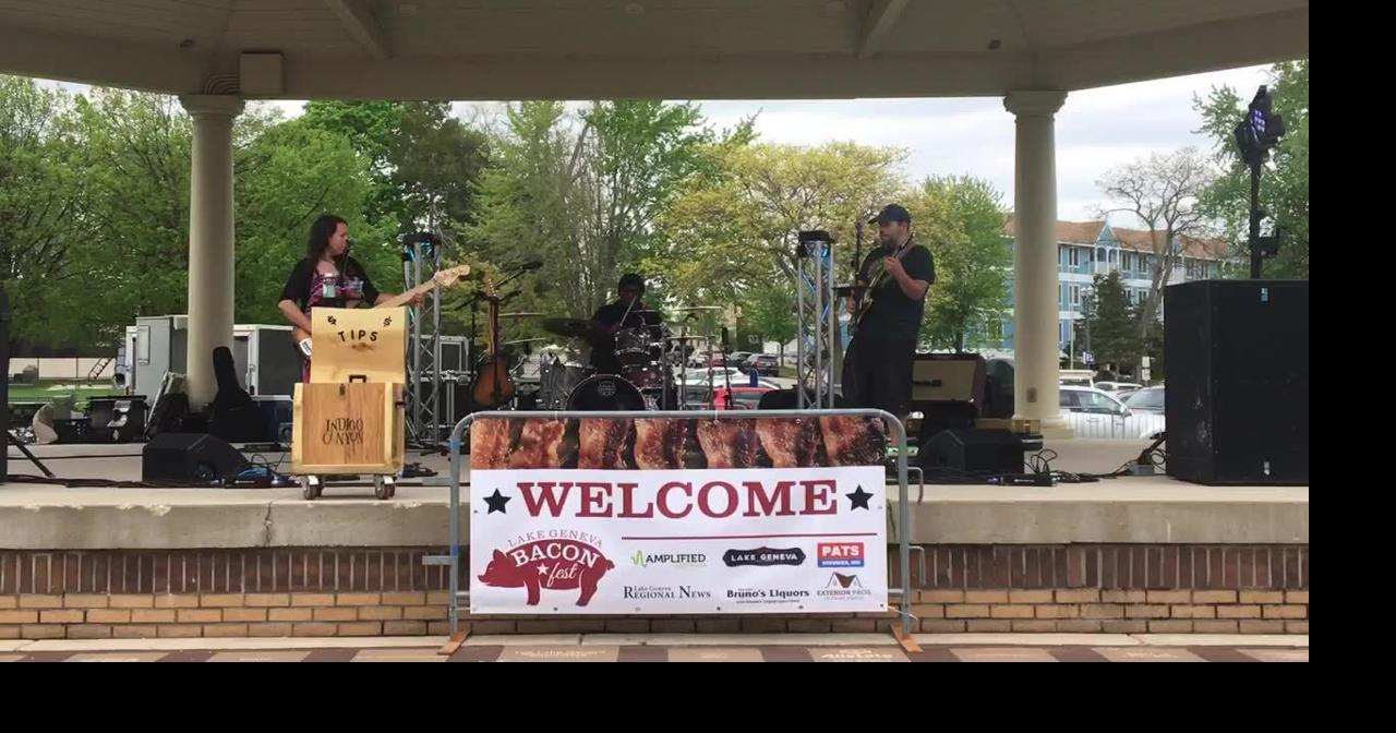 Kenosha band “Indigo Canyon” entertains at 2023 Lake Geneva Bacon Fest