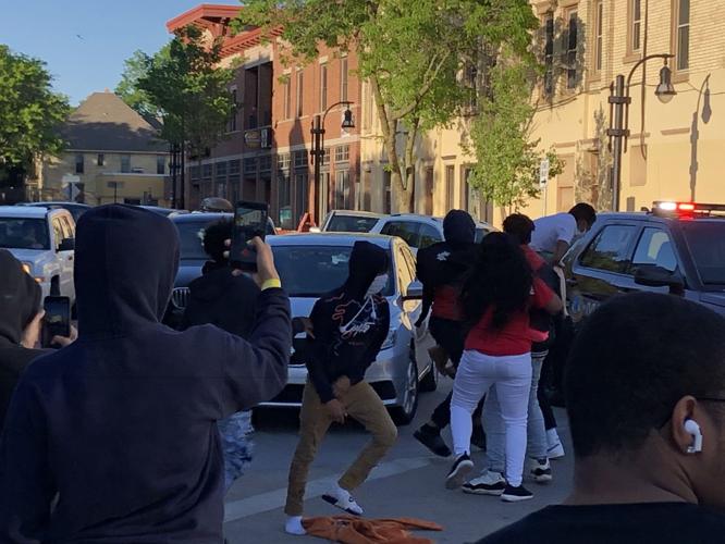 Madison protest turns destructive