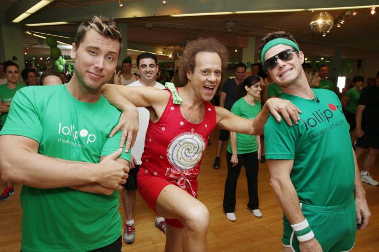 Lance Bass, Richard Simmons, Billy Bush