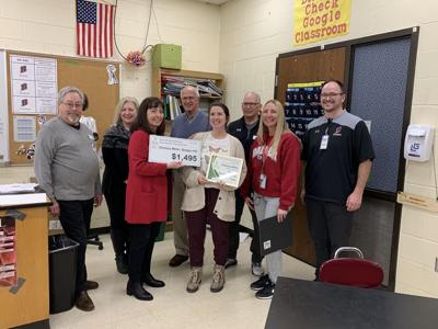 Badger High School science teacher Chelsea Miller recently received a $1,495 grant from the Environmental Education Foundation