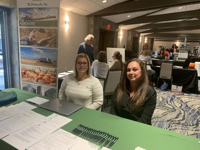 DeLong Company, Inc. representatives participate in job fair