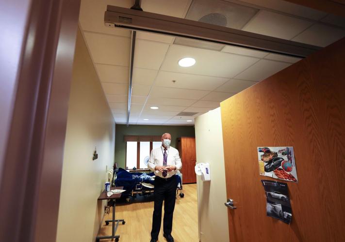 Bill in bariatric room