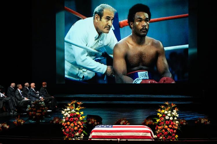 APTOPIX George Foreman Memorial