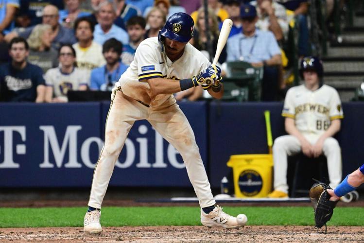 BASEBALL-MLB-MIL-LAD/