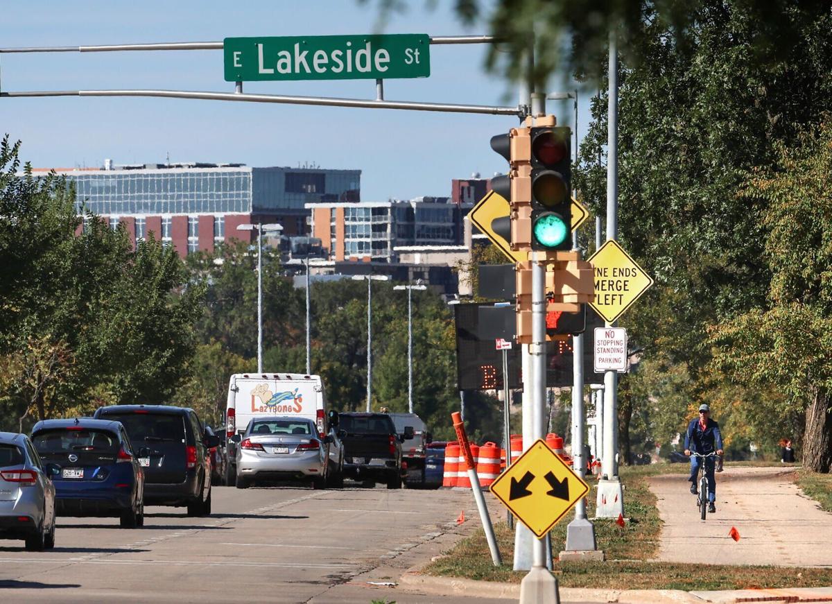 John Nolen Drive reconstruction — cars