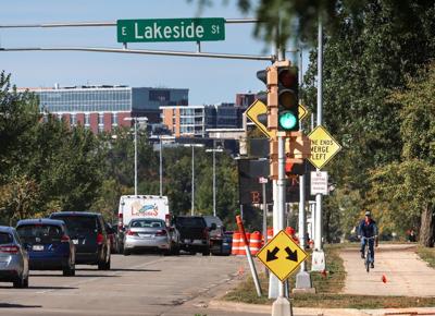 John Nolen Drive reconstruction — cars