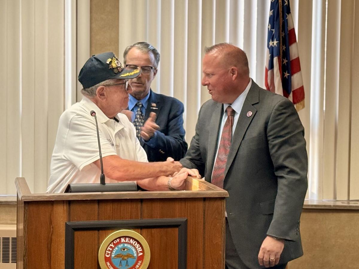 Robert Dean Jensen honored as Kenosha Hometown Hero 2026