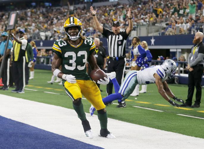 Aaron Jones - Packers vs.  Cowboys